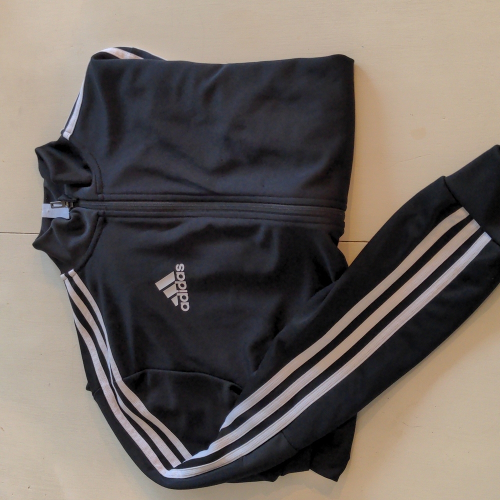 Adidas jacket w/ zipper